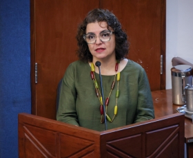 Encontro do Serviço Alemão de Intercâmbio Acadêmico com os ex-bolsistas do DF. 31/10/2025 Foto: Beto Monteiro/Ascom UnB